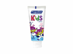 Crema dental para niños con flúor